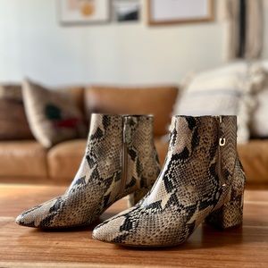 Cole Haan Eva Snakeskin boots